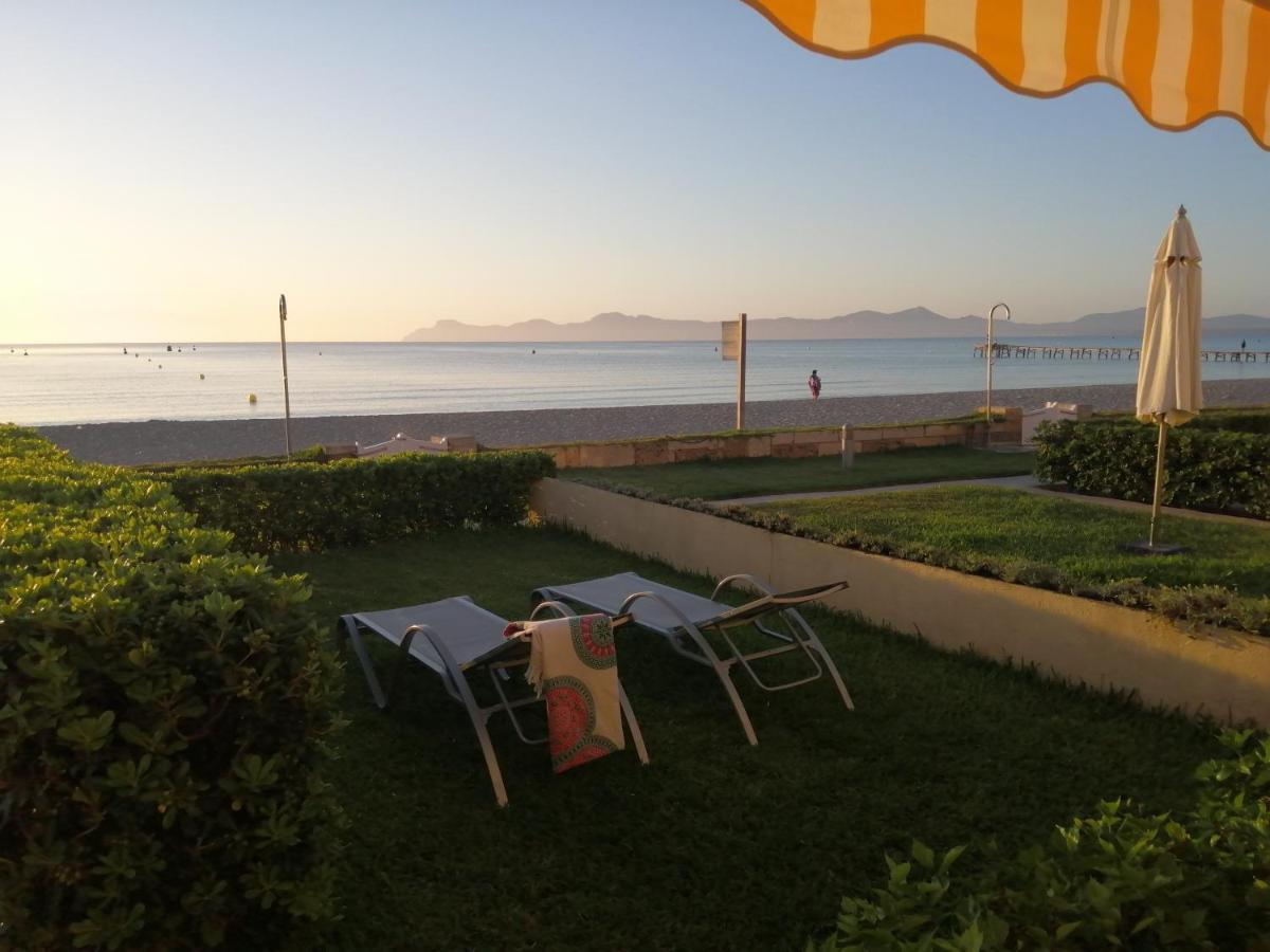 Apt Playa De Muro Ca N Ines - 1ª Linea De Playa Apartman Port de Alcudia  Kültér fotó